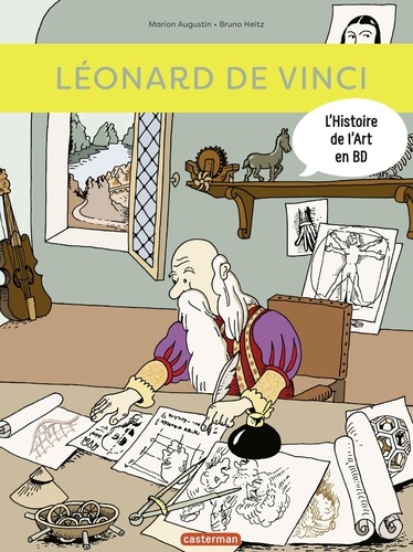 L'Histoire de l'Art en BD  Léonard de Vinci