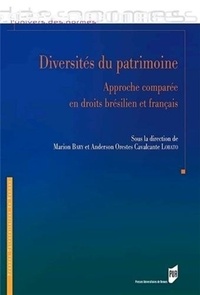 Marion Bary et Anderson Orestes Cavalcante Lobato - Diversités du patrimoine - Approche comparée en droits brésilien et français.