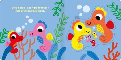 Les animaux de la mer de Marion Billet - Album - Livre - Decitre