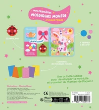 Mes premières mosaïques mousse Joyeuses Pâques !