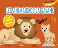 Les animaux de la savane à caresser