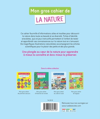 Mon gros cahier de la nature