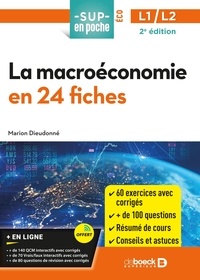Marion Dieudonné - La macroéconomie en 24 fiches.