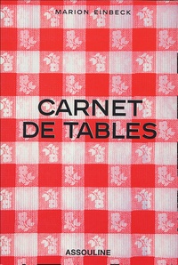 Marion Einbeck - Carnet de tables.