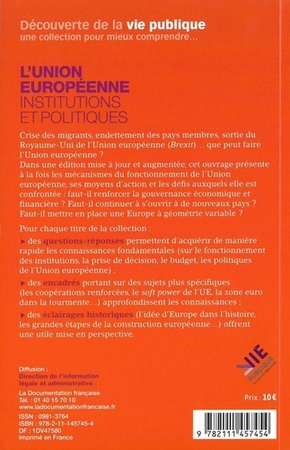 L'Union européenne. Institutions et politiques 5e édition