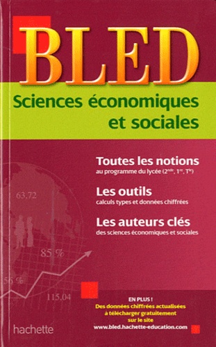 Marion Navarro et Vincent Barou - Sciences économiques et sociales.