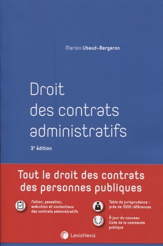 Droit des contrats administratifs 3e édition