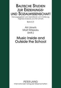 Marit Mäesalu et Airi Liimets - Music Inside and Outside the School.