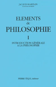 Eléments de philosophie.