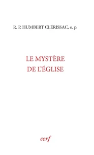 Le mystere de l'eglise