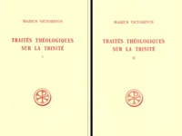  Marius Victorinus et Pierre Hadot - Traites Theologiques Sur La Trinite 2 Volumes. Edition Bilingue Francais-Latin.