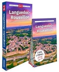 Marjolaine Petit et Tomasz Panecki - Languedoc-Roussillon - Guide + Atlas + Carte laminée 1/350 000.