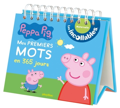Marjorie Baudry et Sophie Bordet - Mes premiers mots en 365 jours Peppa Pig.
