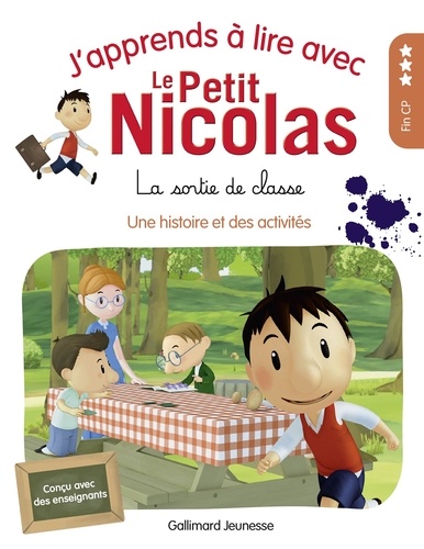 J'apprends à lire avec Le Petit Nicolas  La sortie de classe fin CP. Niveau 3, fin CP