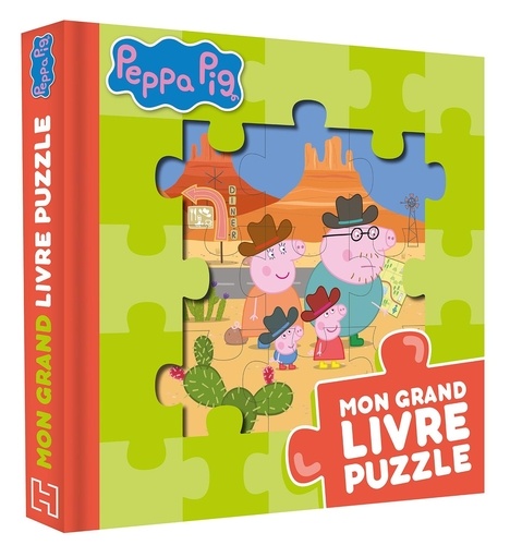 Mon grand livre puzzle Peppa Pig