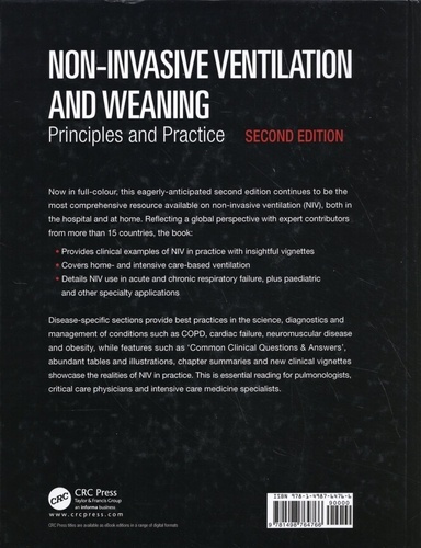 Non-Invasive Ventilation and Weaning. Principles and Practice 2nd edition