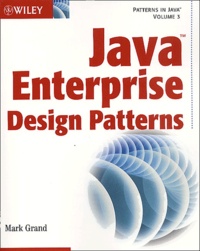 Mark Grand - Patterns In Java. Volume 3, Java Enterprise Design Patterns, Included Cd-Rom.