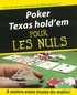 Mark Harlan - Poker Texas hold'em pour les Nuls.