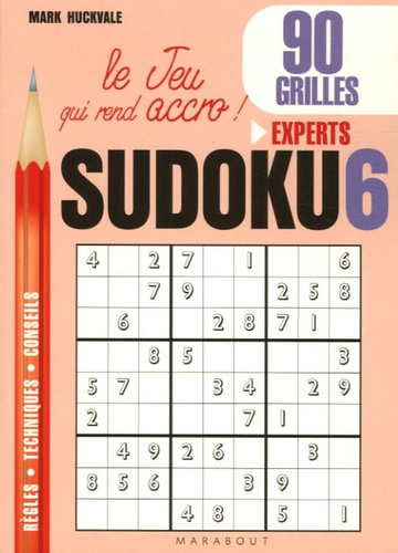Mark Huckvale - Sudoku 6 - Joueurs experts.