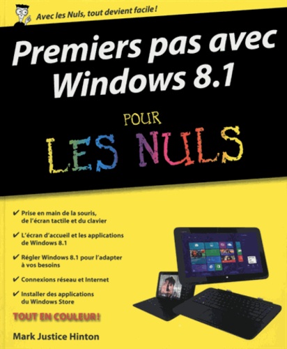 Premiers pas avec Windows 8.1 pour les Nuls