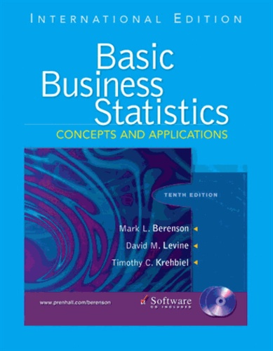 Mark-L Berenson - Basic Business Statistics - Concepts and Applications. 1 Cédérom
