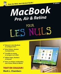 Mark L. Chambers - Macbook Pro, Air & Retina pour les nuls.