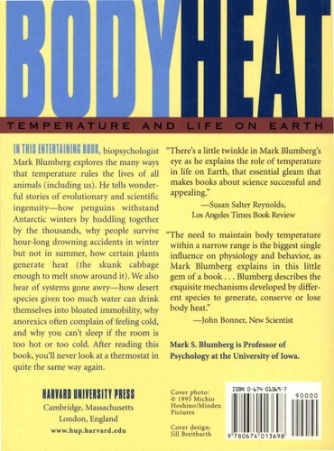 Body Heat. Temperature and Life on Earth