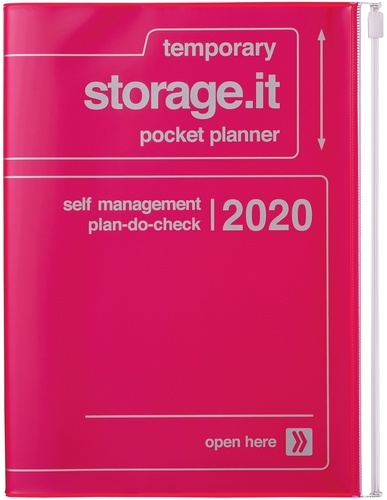 MARK'S EUROPE - Agenda SAD Storage.it A5 1sem /2p Neon pink