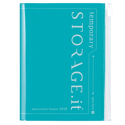 MARK'S EUROPE - AGENDA SAD STORAGE.IT B6 1SEM /2P TURQUOISE