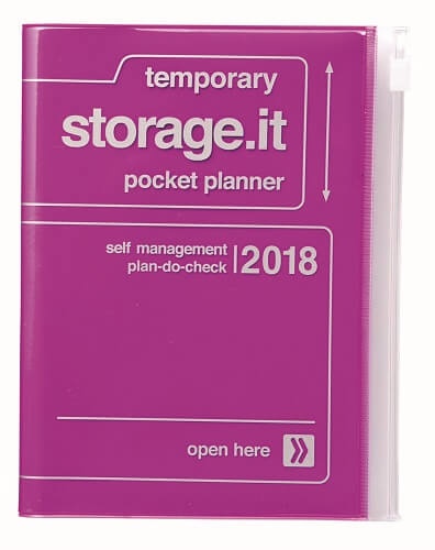 MARK'S EUROPE - Agenda semainier Storage.it Purple - A6