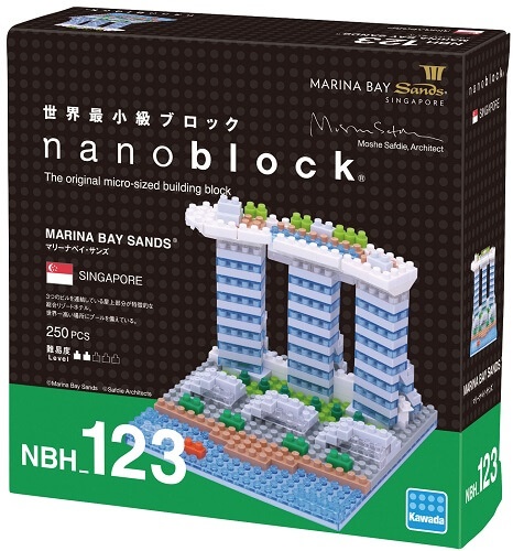 Boîte Nanoblock Marina Bay Sands