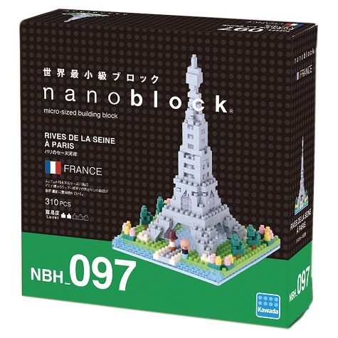 Boîte Nanoblock Rives de la Seine a Paris