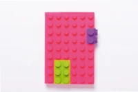 Carnet Silicon A6 Rose