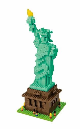 boite nanoblock statue de la liberte