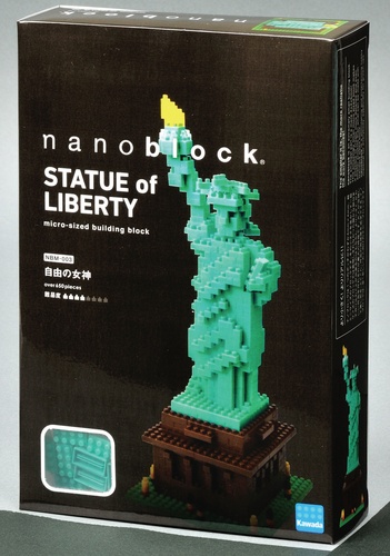 boite nanoblock statue de la liberte