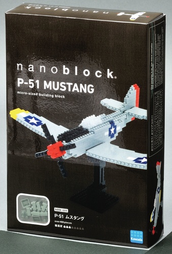 Boite Nanoblock P51 Mustang