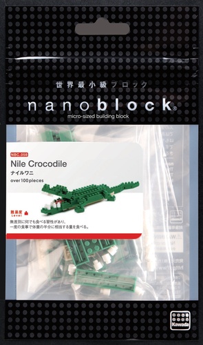 Sachet Nanoblock crocodile