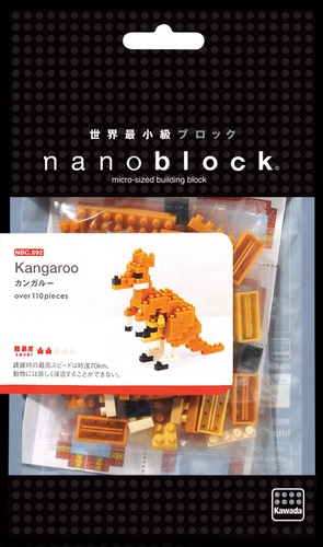 sachet nanoblock kangourou
