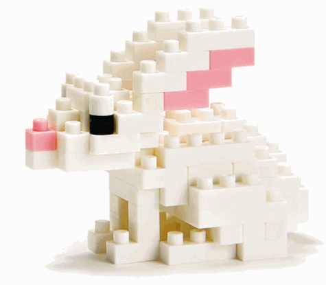 sachet nanoblock lapin