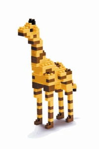 Sachet Nanoblock Girafe