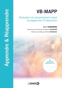 Mark Sundberg - VB-MAPP - Evaluation du comportement verbal et programme d'intervention - Pack de 10 exemplaires.