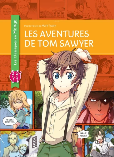 Couverture de Les aventures de Tom Sawyer : d'après l'oeuvre de Marc Twain