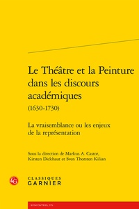Markus a. Castor et Kirsten Dickhaut - Le théâtre et la peinture dans les discours académiques (1630-1730).