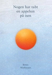Nogen har tabt en appelsin på isen