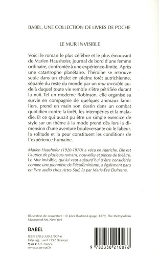 Le mur invisible