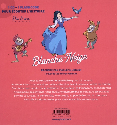 Blanche Neige  avec 1 CD audio