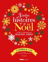 Marlène Jobert - Coffret 3 belles histoires de Noël - Contient : Curieux Noël pour un vieux grigou ; L'arbre qui pleure ; Une nuit bizarre bizarre.... 1 CD audio