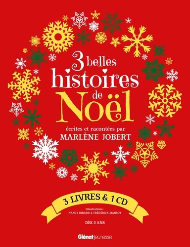 Marlène Jobert - Coffret 3 belles histoires de Noël - Contient : Curieux Noël pour un vieux grigou ; L'arbre qui pleure ; Une nuit bizarre bizarre.... 1 CD audio