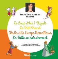 Marlène Jobert - Le loup et les 7 biquets, Le Petit Poucet, Aladin, La Belle au bois dormant. 1 CD audio MP3