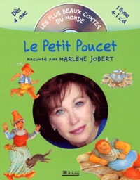 Marlène Jobert - Le Petit Poucet. - Livre-CD.